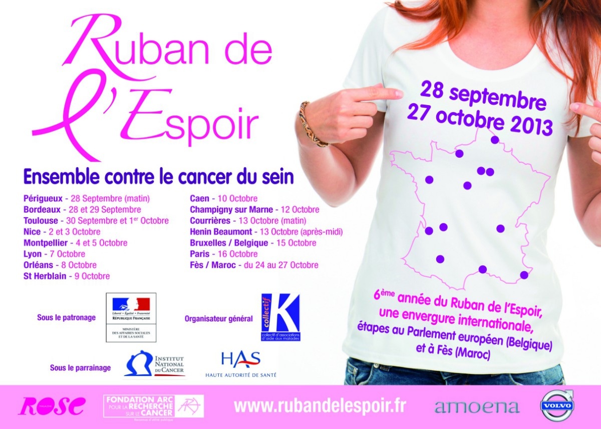 Ruban de l’Espoir  c’est parti pour 2013