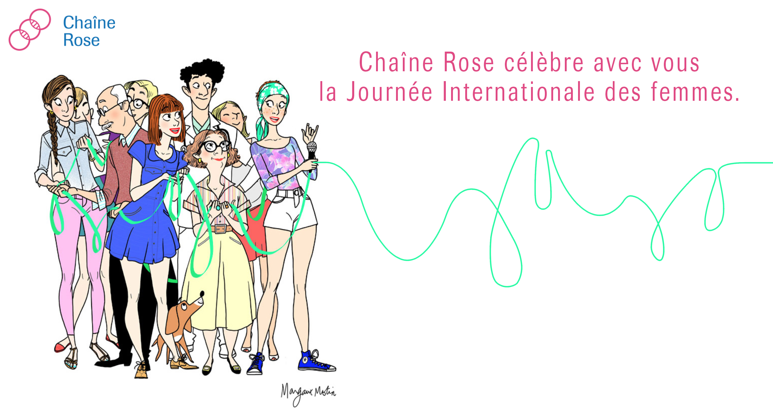 Chaîne Rose célèbre avec vous la Journée Internationale des Femmes