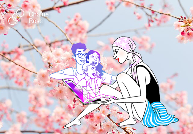 Le printemps avec Chaîne Rose