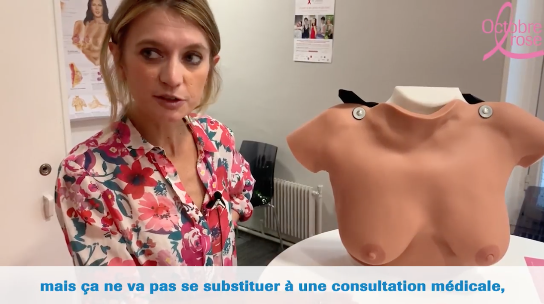 L’auto-palpation pour détecter un cancer du sein