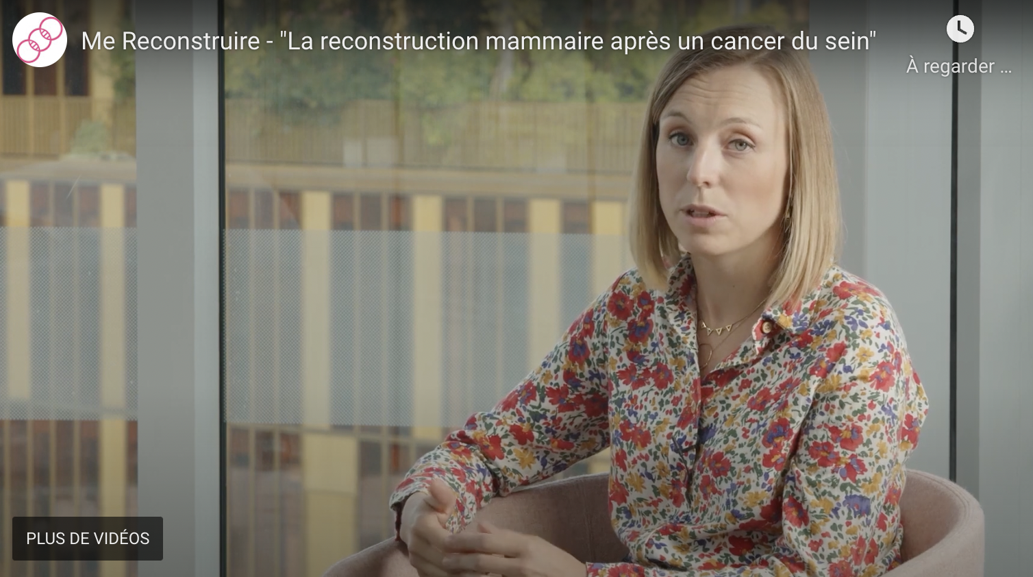 « La reconstruction mammaire après un cancer du sein » Live (replay)